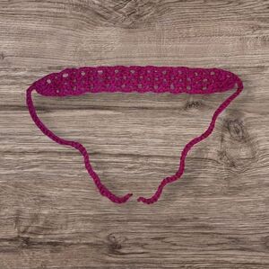 Handcrafted Violet Crochet Headband
